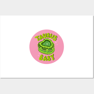 Taurus Baby Cake Posters and Art